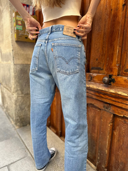 Vintage Levi's 615 Light Wash Jeans back