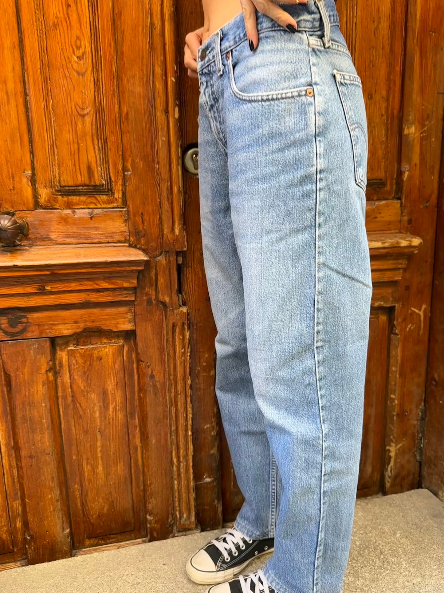 Vintage Levi's 615 Light Wash Jeans side